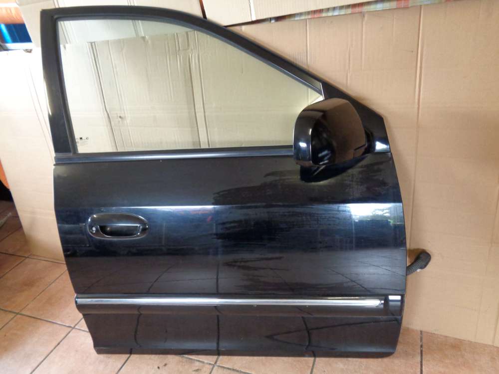 KIA Carens II Tür Vorne Rechts Schwarz / EB
