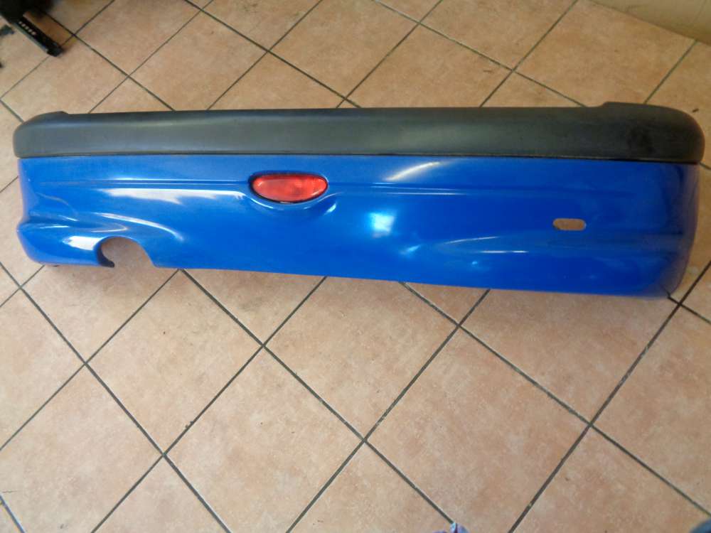 Peugeot 206 Bj:2000 Stoßstange Hinten 9628638277 Blau Farbcode : EHJ