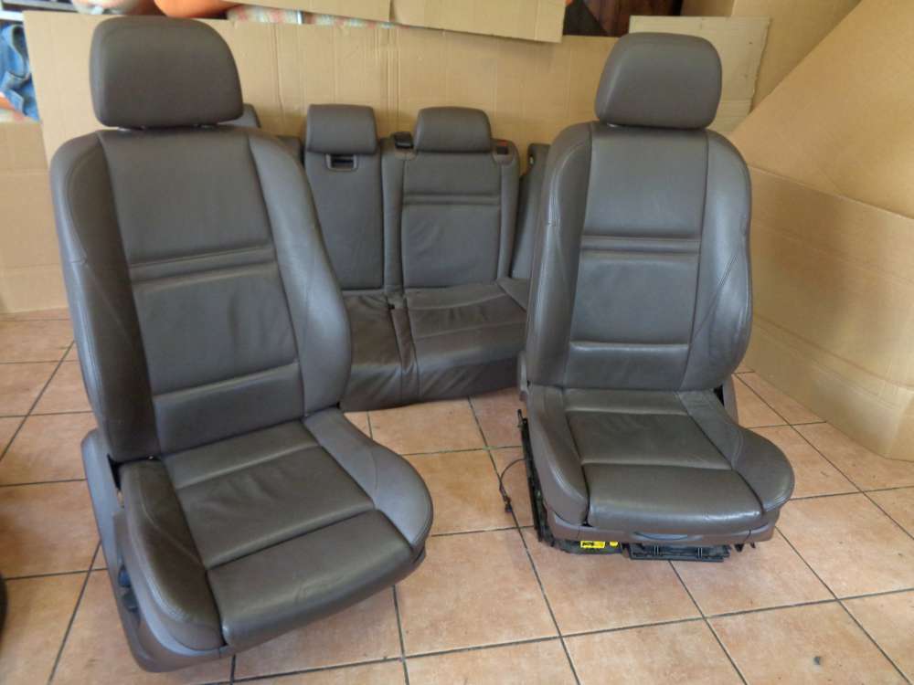 BMW X5 E70 Ab:2007 - 2010 Sitze Lederausstattung Braun Leder elektrisch Komplett