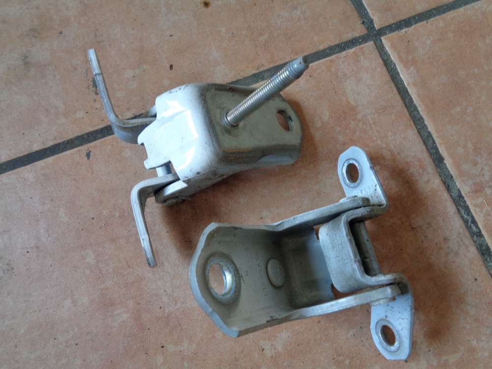 Ford Fiesta VI Türscharniere Scharniere Vorne Links Weiß :H9