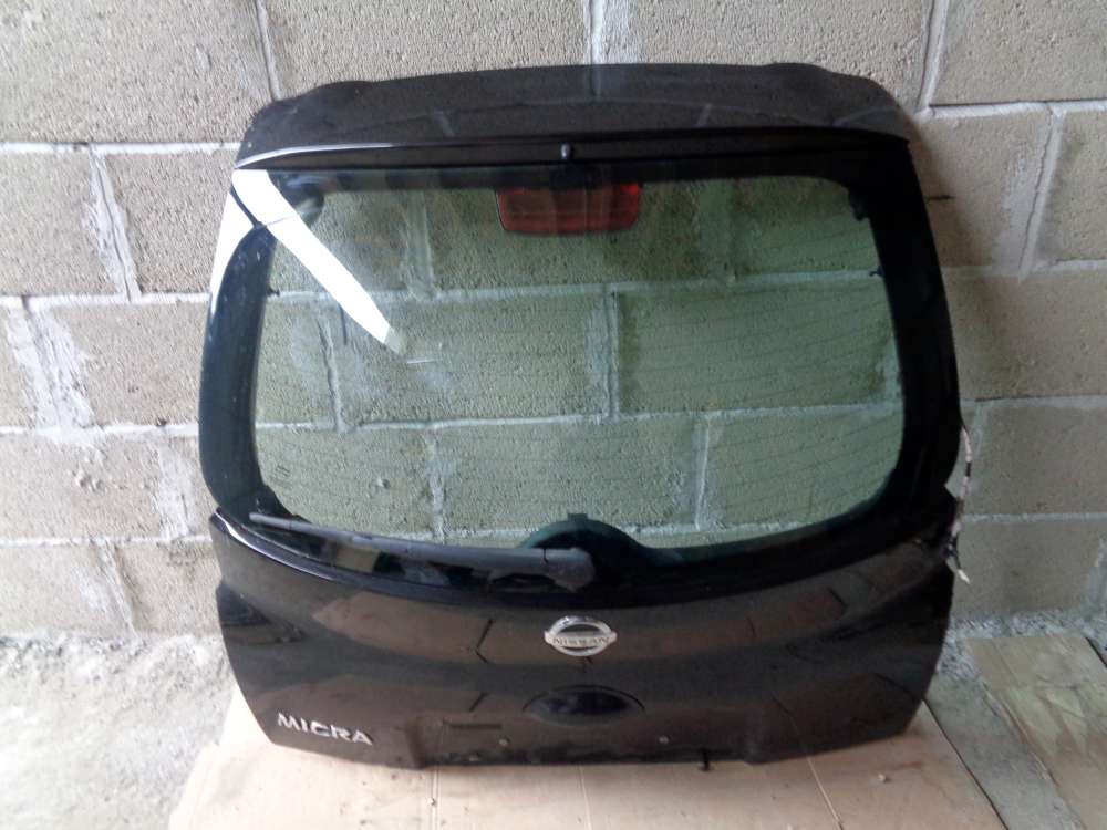 Nissan Micra K12 3-T?rer Heckklappe Schwarz