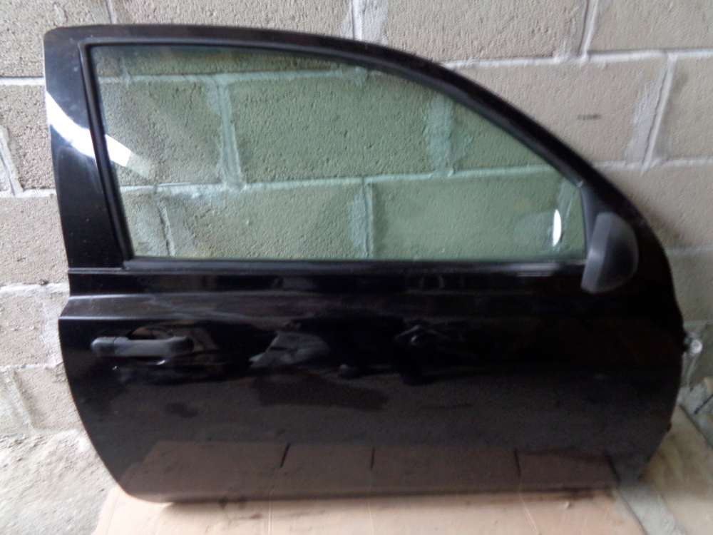 Nissan Micra K12 3-Türer Tür Vorne Rechts Schwarz