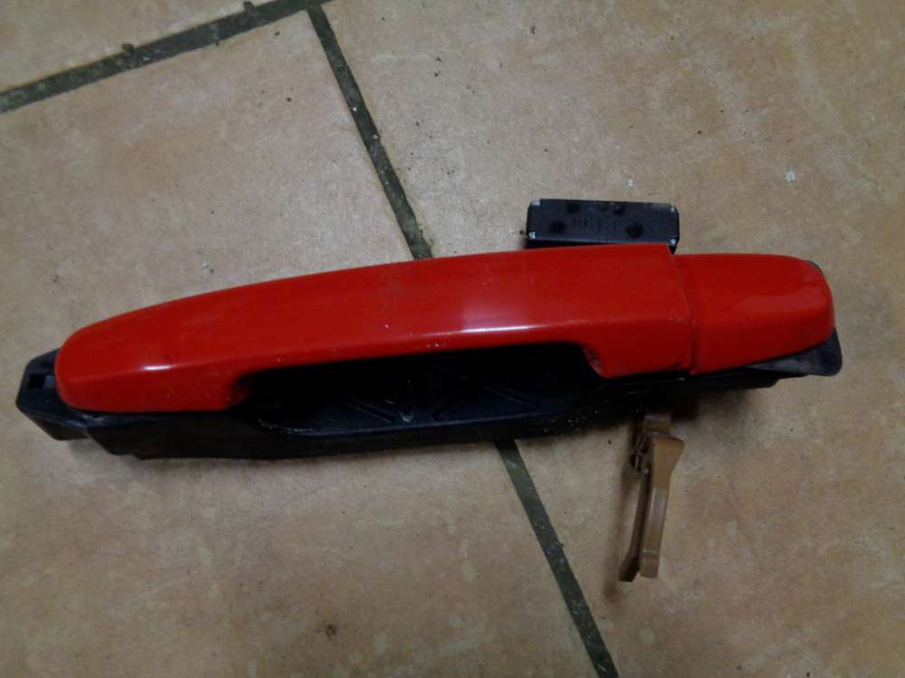 Daihatsu Sirion M3 Außentürgriff Türgriff Hinten Links Rot Farbcode: R40