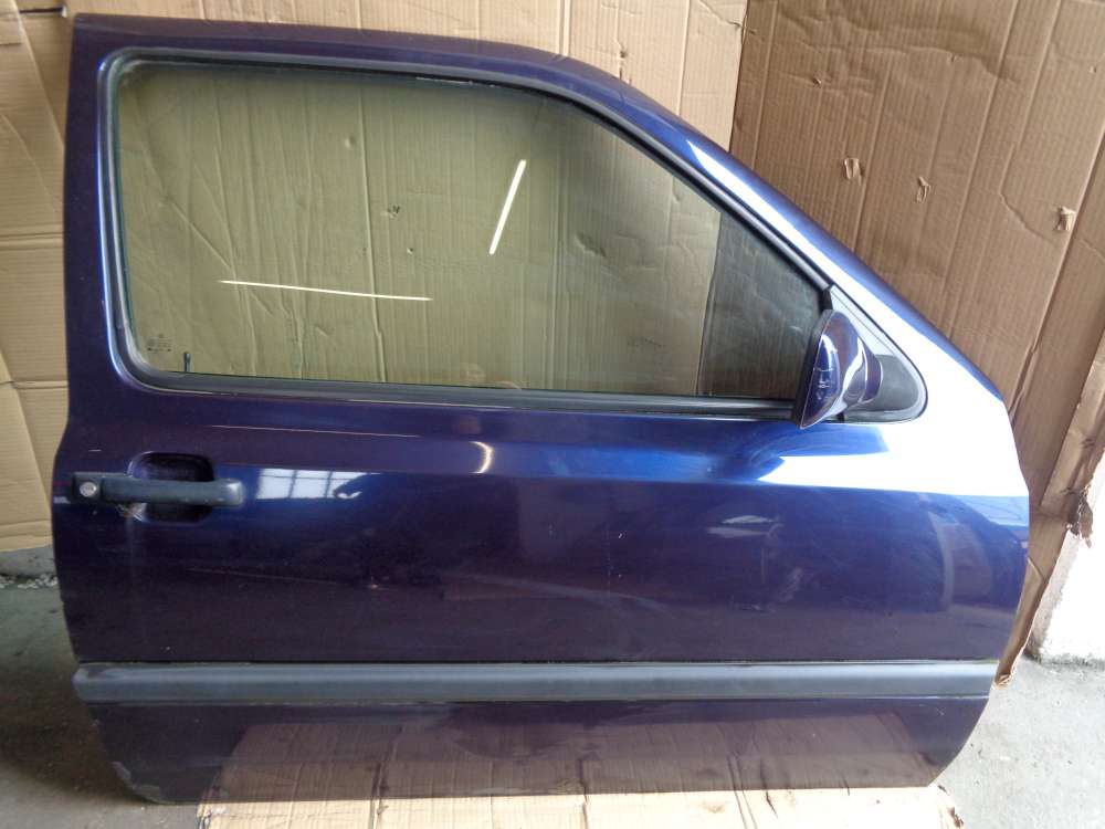 VW Golf III 3-Türer Tür Vorne Rechts Blau : LC5L