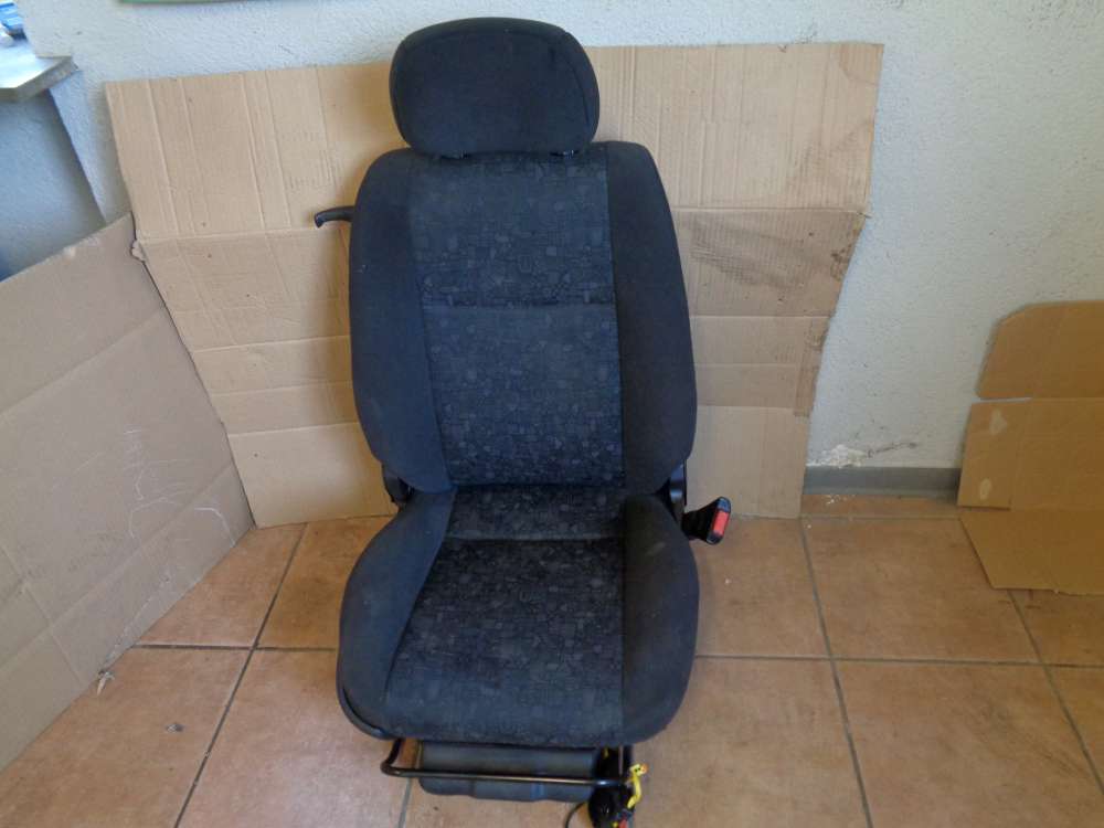 Opel Zafira A Sitz Beifahrersitz Vorne Rechts Stoff Schwarz