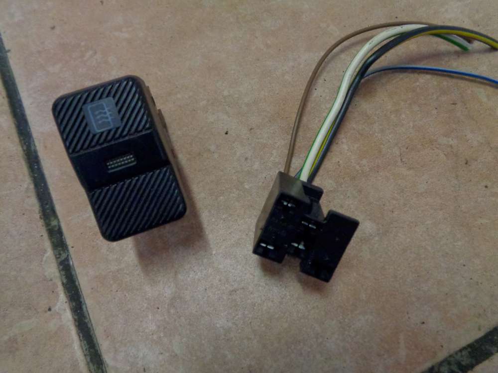 VW Passat 35i Schalter Heckscheibenheizung mit Stecker 535959621