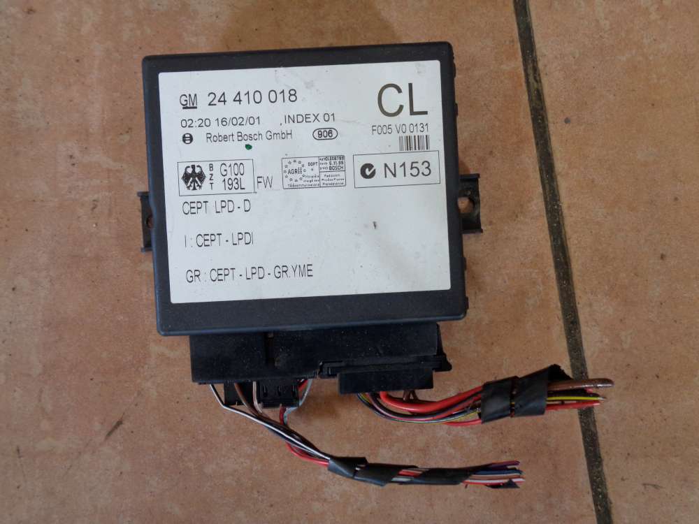 Opel Zafira A Steuergerät Zentralverriegelung 4410018 CL