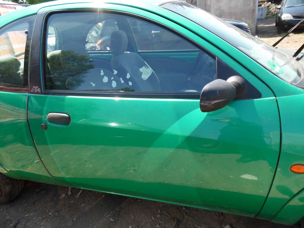 Ford Ka 3-Türer Tür Vorne Rechts Grün Farbcode: RBT