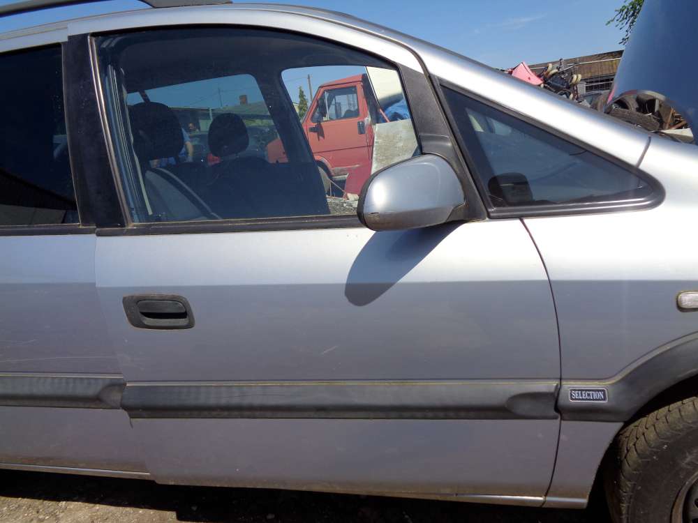 Opel Zafira A Tür Vorne Rechts Grau Farbcode : Z151