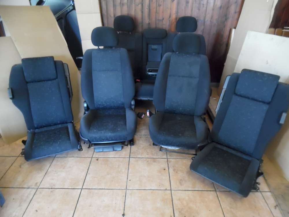 Opel Zafira A Sitze Innenausstattung Komplett Stoff grau ( 7 sitze )