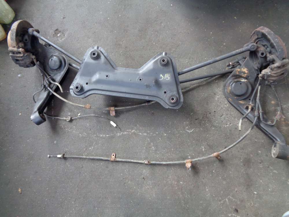 Hyundai Santa Fe SM Achsträger Hinterachse mit Achse Querlenker Hinten