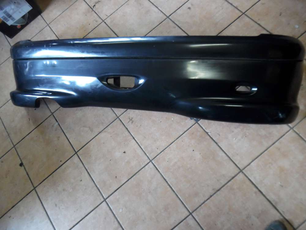 Peugeot 206 CC Cabrio Bj:2003 Stoßstange Stoßfänger Hinten Schwarz