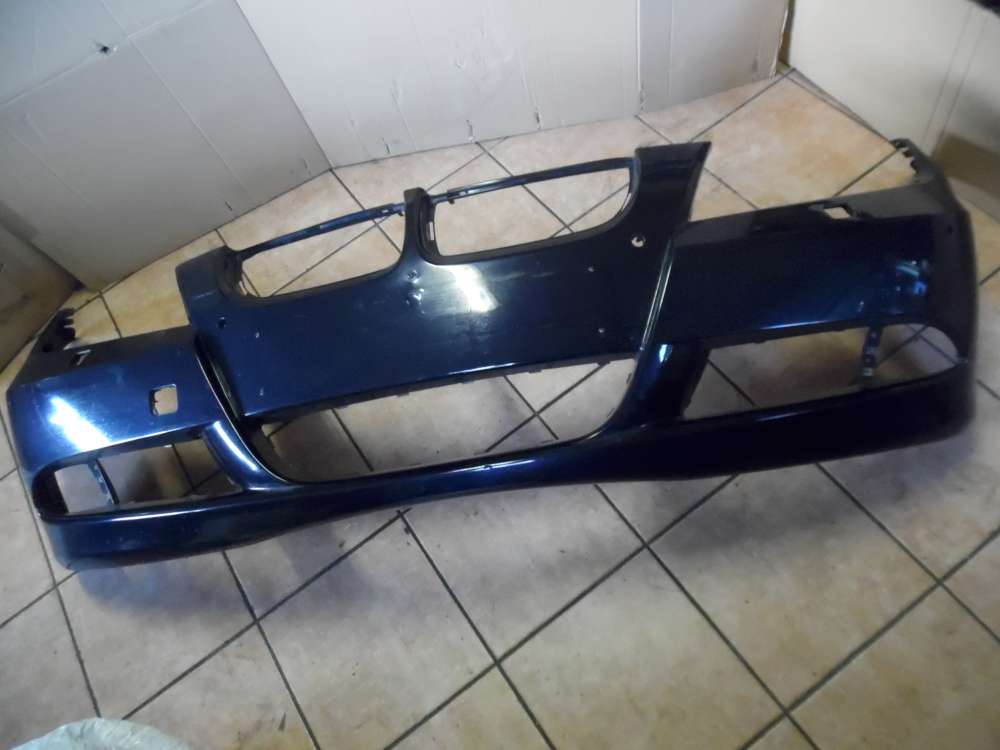 BMW 3er E90 E91 ab-2004 Original Stoßstange Vorne Dunkelblau