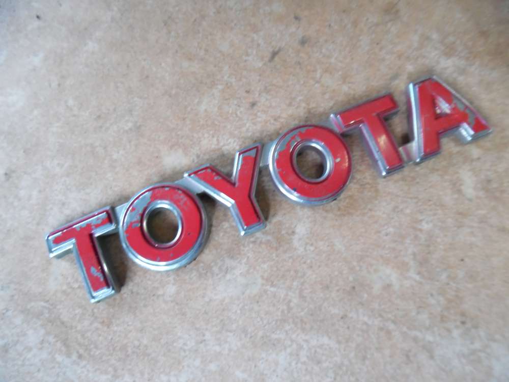 Toyota Yaris P1 Heck Abzeichen Kofferraum Emblem
