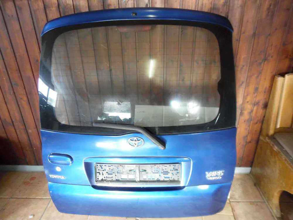 Toyota Yaris Verso Bj:2004 Heckklappe T?r Hinten Blau