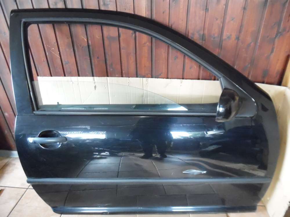 VW Golf IV 1J Limousine 3-Türer Tür Vorne Rechts Schwarz