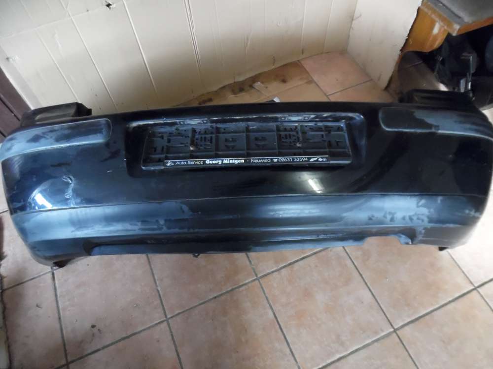 VW Golf IV 1J Stoßstange Stoßfänger Hinten 1J6807421 Schwarz