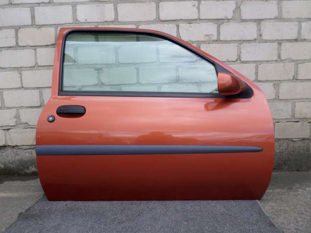 Ford Fiesta IV 3-Türer Tür Vorne Rechts Orange : W2