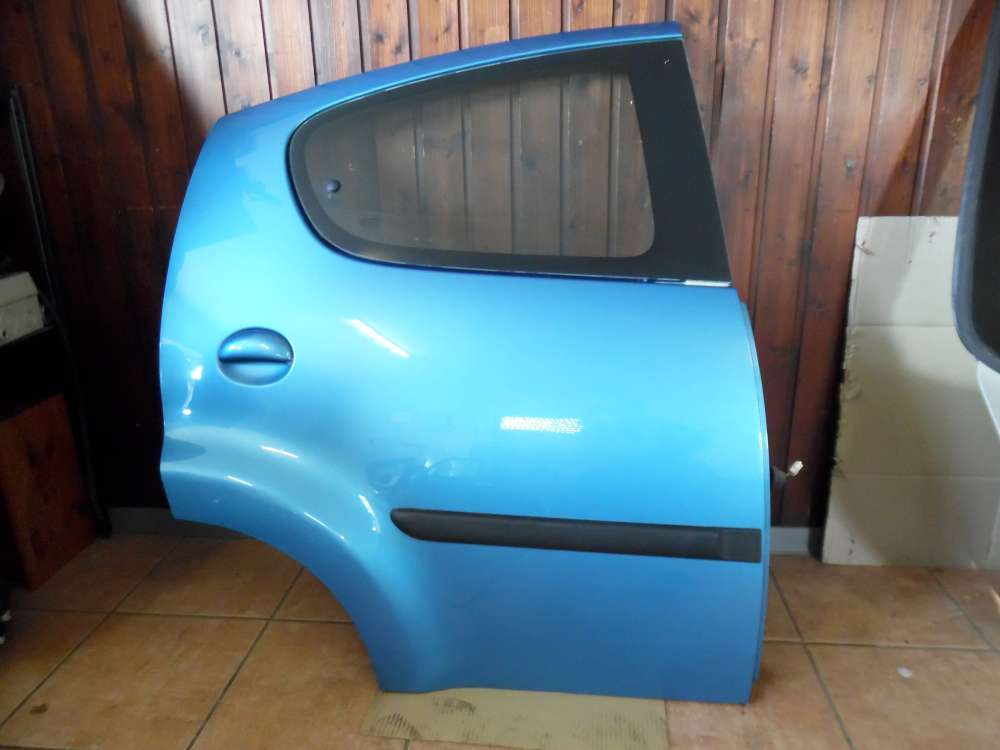 Peugeot 107 Tür Hinten Rechts Blau