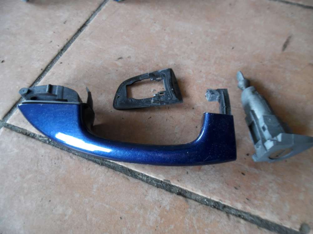 VW Golf 6 VI Türgriff Griff Tür Vorne Links blau