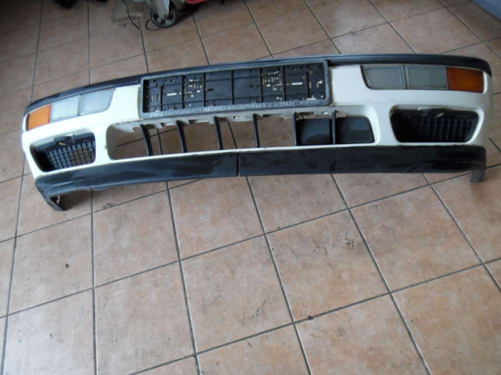 VW Golf 3 Stoßstange Stoßfänger Vorne weiß 1H6807217