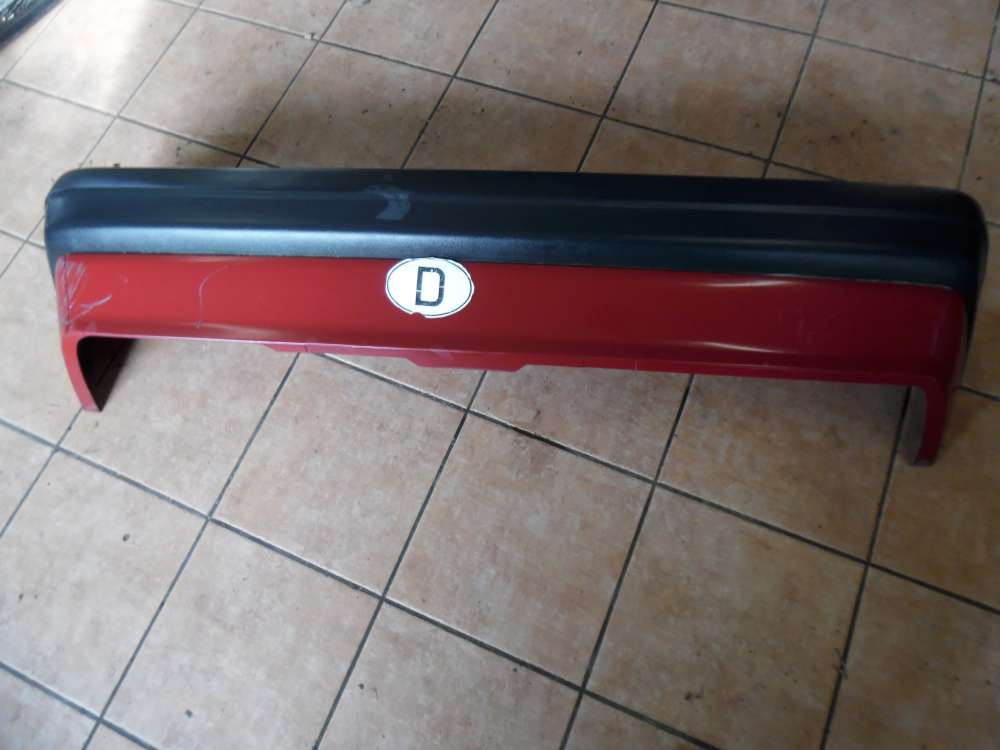 Mercedes-Benz W201 190E Stoßstange mit Träger Hinten Rot 2018801871