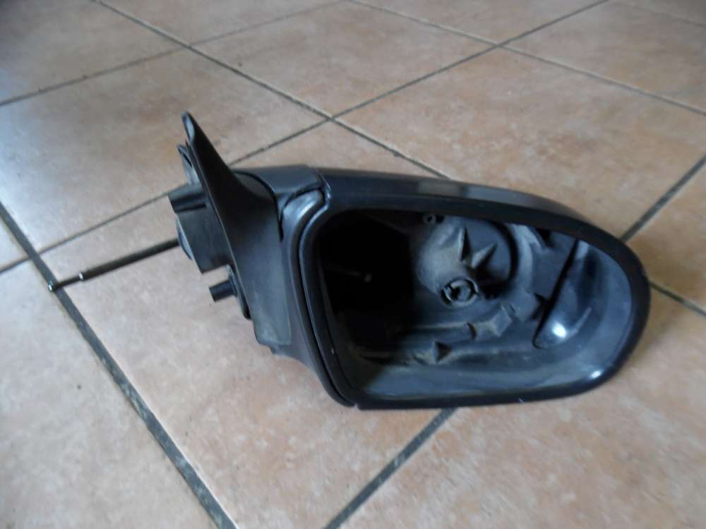 Opel Corsa B Außenspiegel ohne spiegel Links Schwarz 008062349