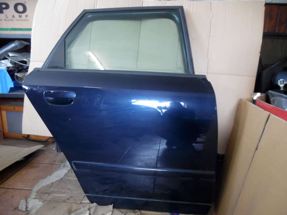 Audi A4 8E Tür Hinten Rechts Blau Farbcod : LZ5J