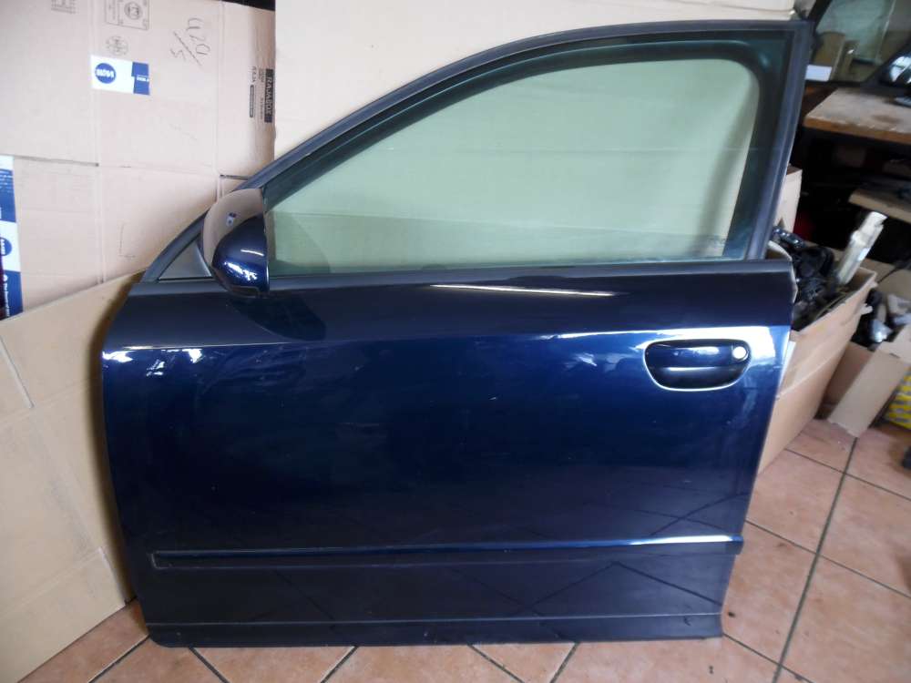 Audi A4 8E Tür Vorne Links Blau Farbcod : LZ5J