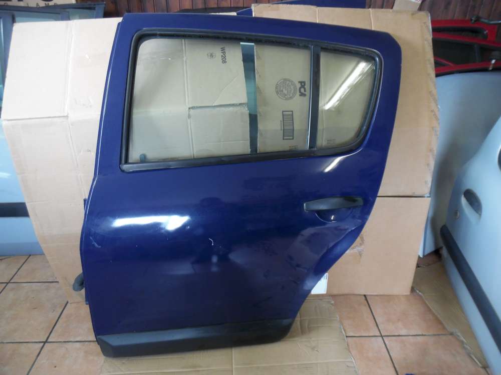 Dacia Sandero Tür Hinten Links Blau Farbcode : OV61H