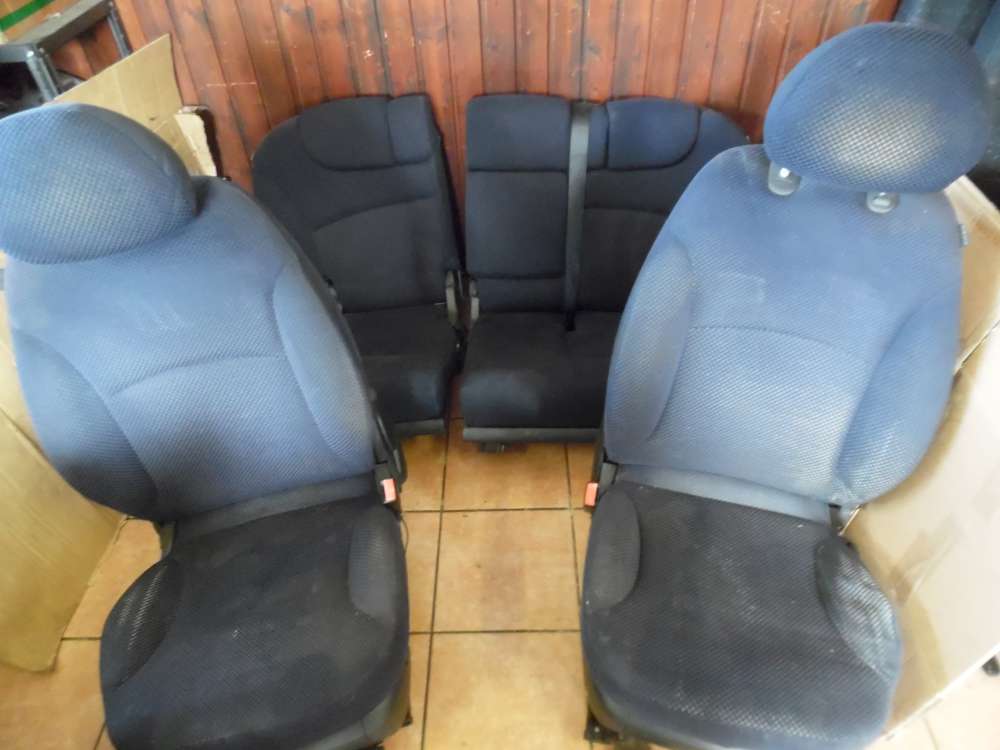 Fiat Stilo 192 Sitze Innenausstattung Komplett Stoff dunkelblau