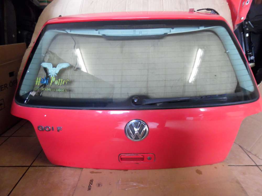 VW Golf IV Heckklappe Kofferraumklappe Rot : LP3G