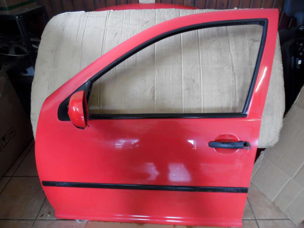 VW Golf 4 Tür Vorne Links Rot Farbcode : LP3G