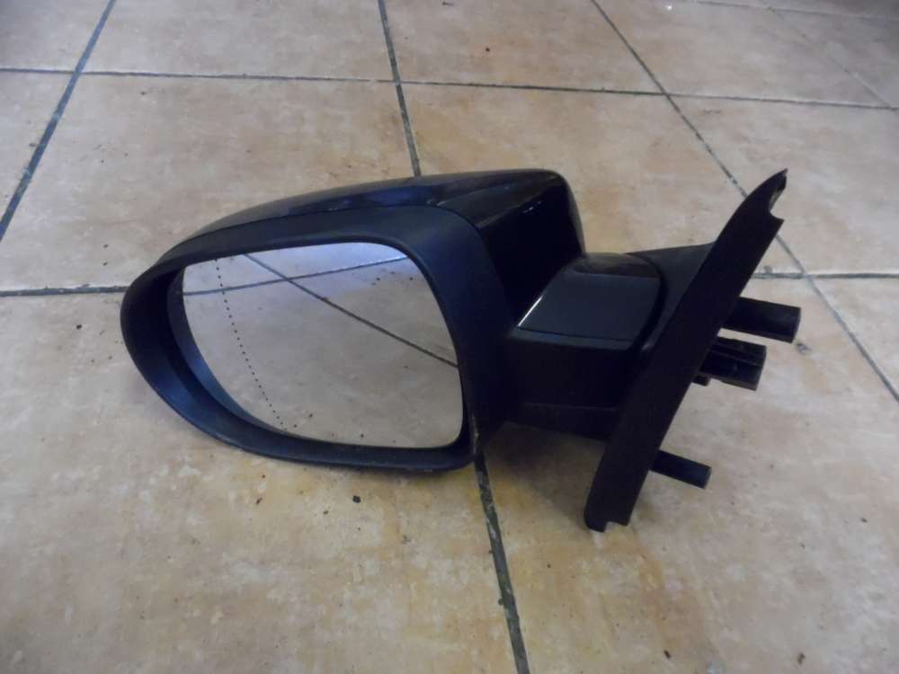 Renault Twingo II Außenspiegel elektr Spiegel Links Schwarz Farbcod: NV676