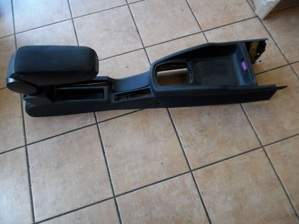 Audi A3 8L Mittelkonsole mit Mittelarmlehne Armlehne dunkelblau 8L0863242