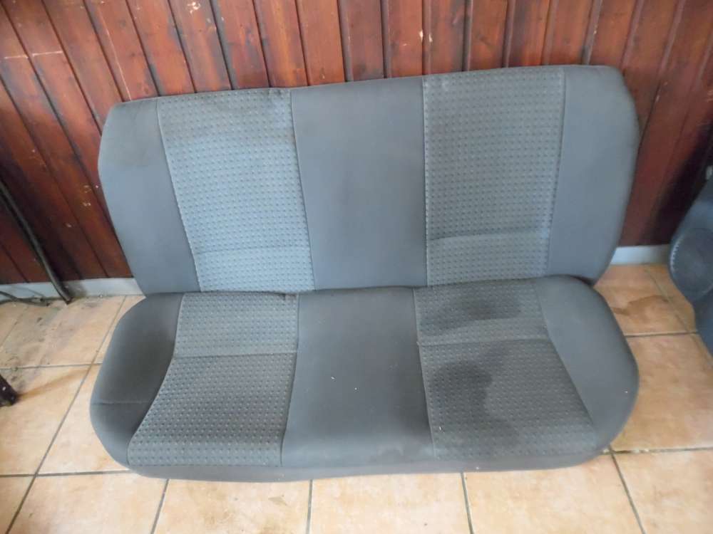Opel Corsa C Rücksitzbank Sitze Stoff grau Hinten