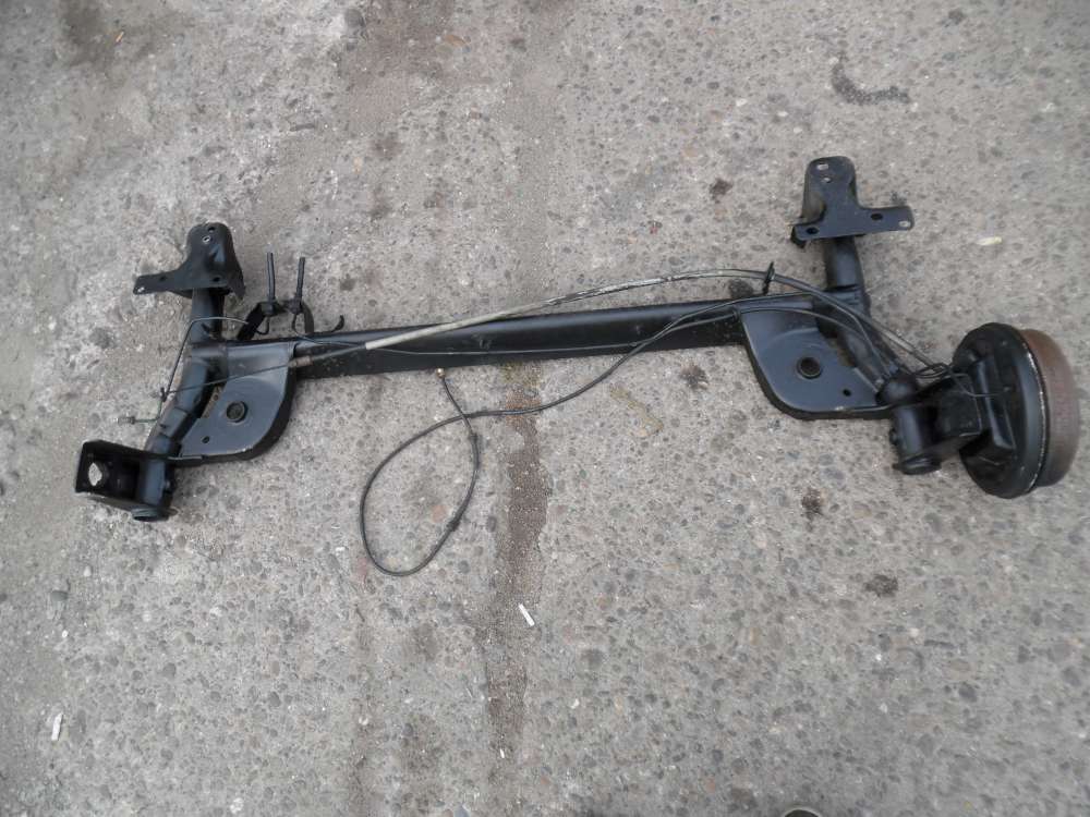 Renault Clio II Hinterachse Achsträger mit Handbremszug 8200087977