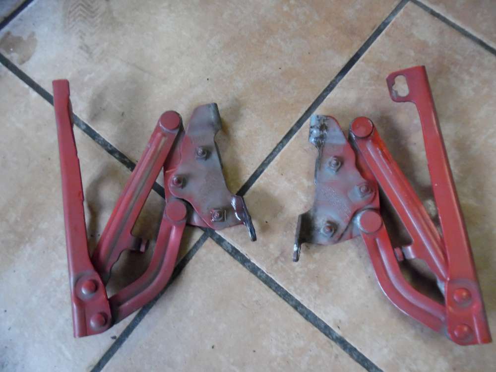 Opel Corsa D Motorhaubescharniere Scharniere 1318699 1318900