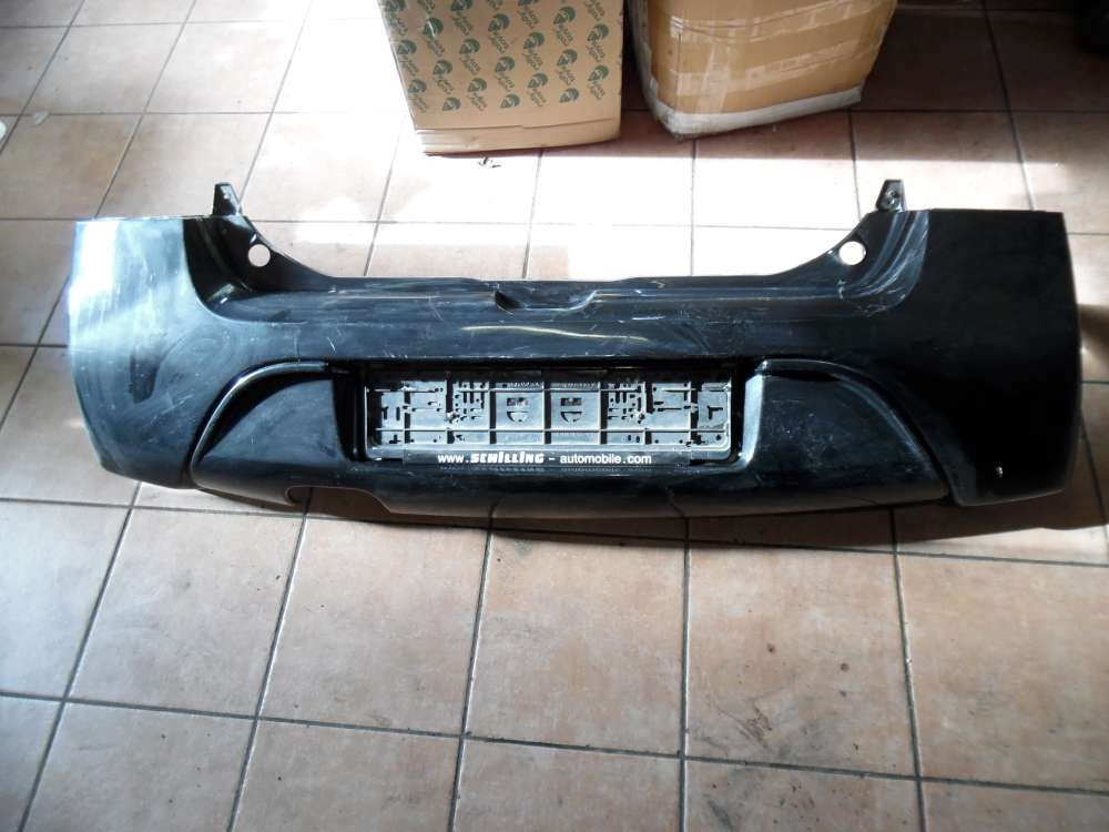Renault Twingo II Stoßstange Hinten 8200649330 Schwarz Farbcod: NV676