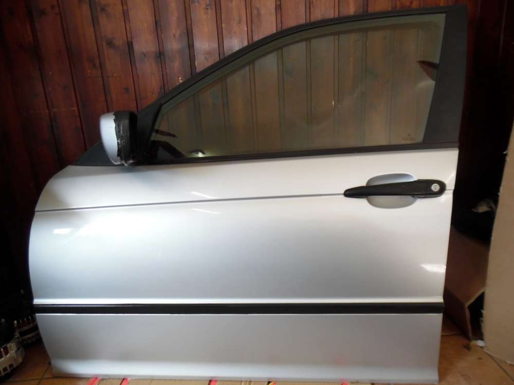 BMW 3-er E46 Limousine Tür Vorne Links Titansilber 354/7