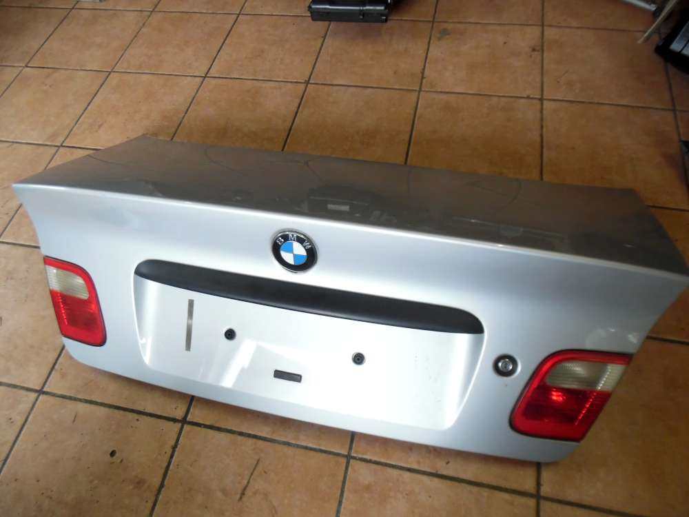 BMW 3-er E46 Limousine Heckklappe Kofferraumklappe Titansilber 354/7