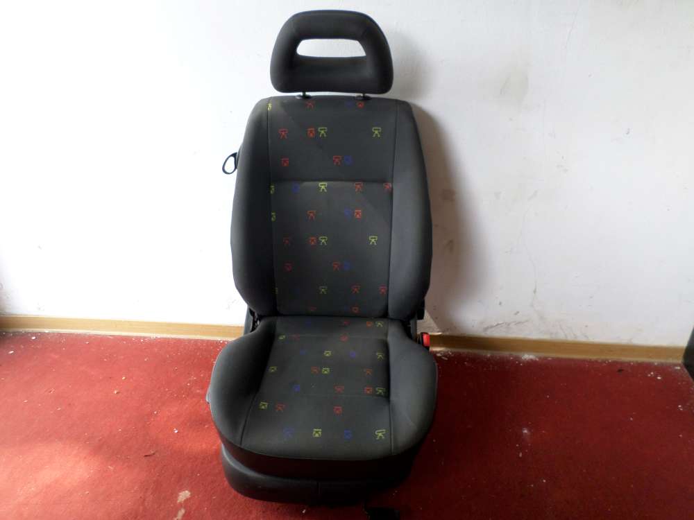 Seat Arosa 3-Türer Sitz Vorne Rechts Schwarz