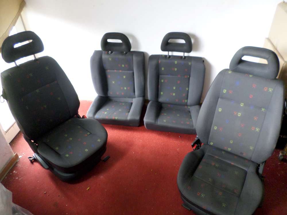 Original Seat Arosa Bj.2000 Sitze Komplett Fahrersitz vorne rechts R?cksitzbank