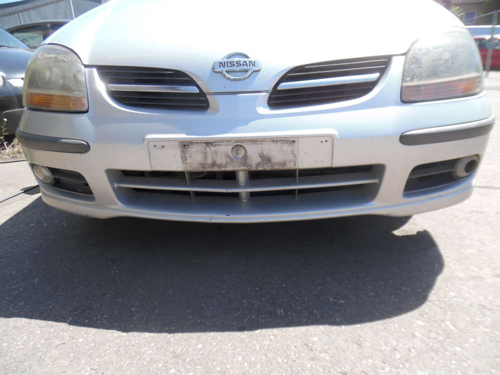 Nissan Almera Tino Stoßstange Vorne silber Farbcod : KL0