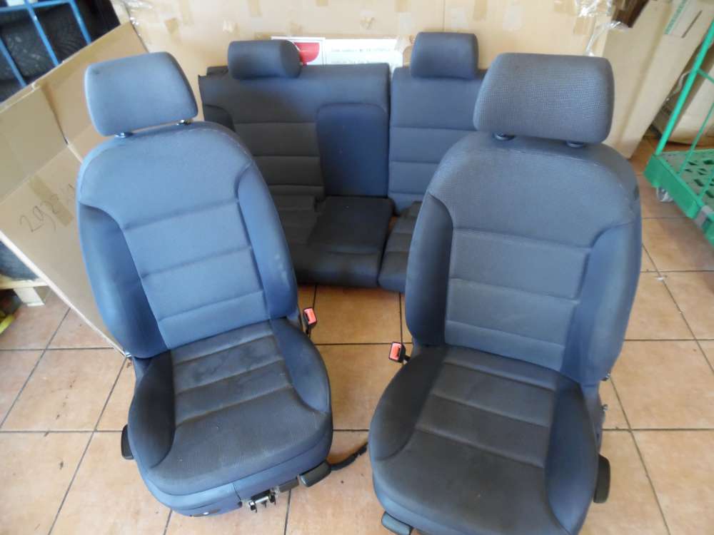 Audi A3 8L Sitze Innenausstattung Stoff, Dunkelblau