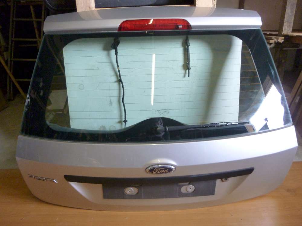 Ford Fiesta Bj 2004 Heckklappe 3 T?ren Polarsilber Metallic Farbcode : 62