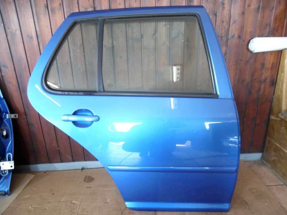 VW Golf IV 1J Tür Hinten Rechts Blau Farbcod : LW5Y