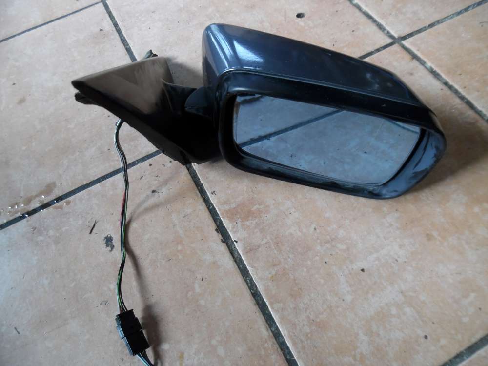 BMW 3-er E46 Außenspiegel elektrisch Vorne Rechts Stahlgrau Metallic Farbcod : 400/7