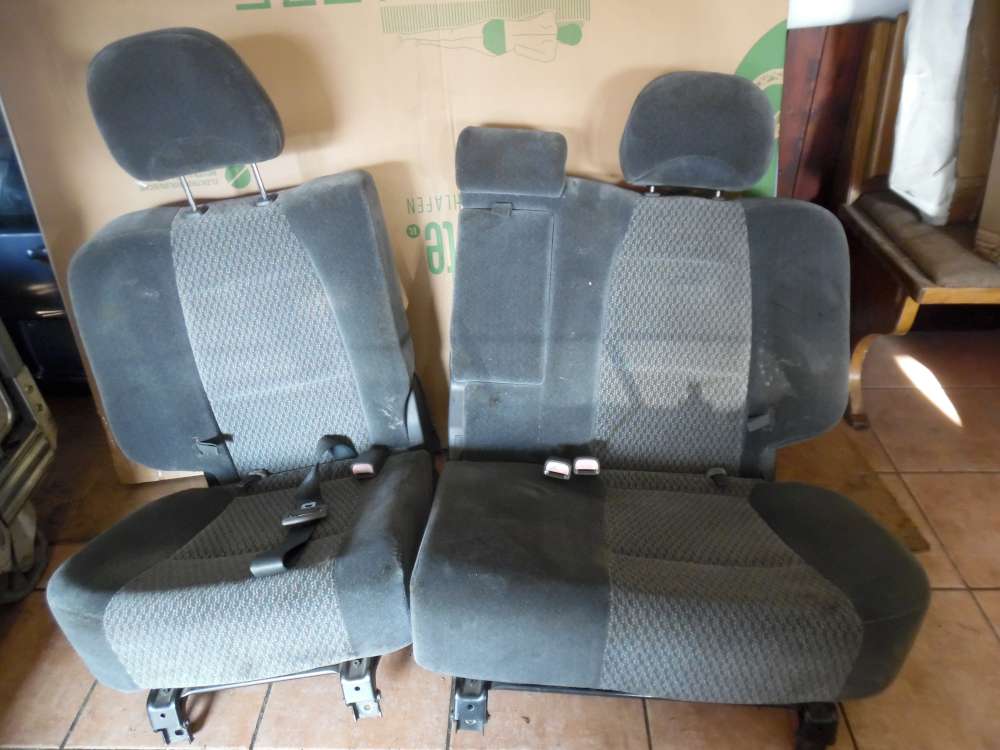 Hyundai Santa Fe Sitze R?cksitzbank Stoff grau