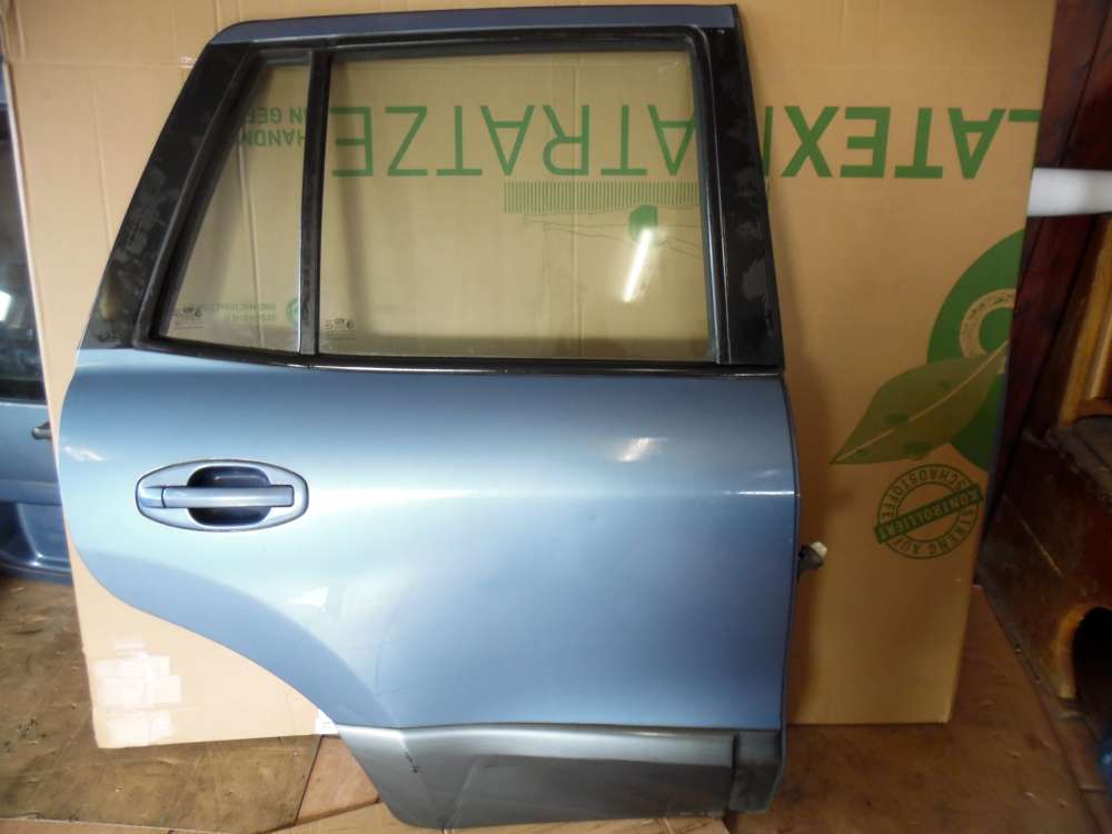 Hyundai Santa Fe Tür Hinten Rechts Blau met Farbcode : QX